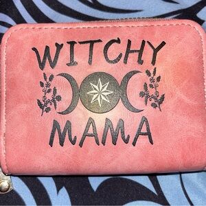 Witchy Mama Pink Wallet